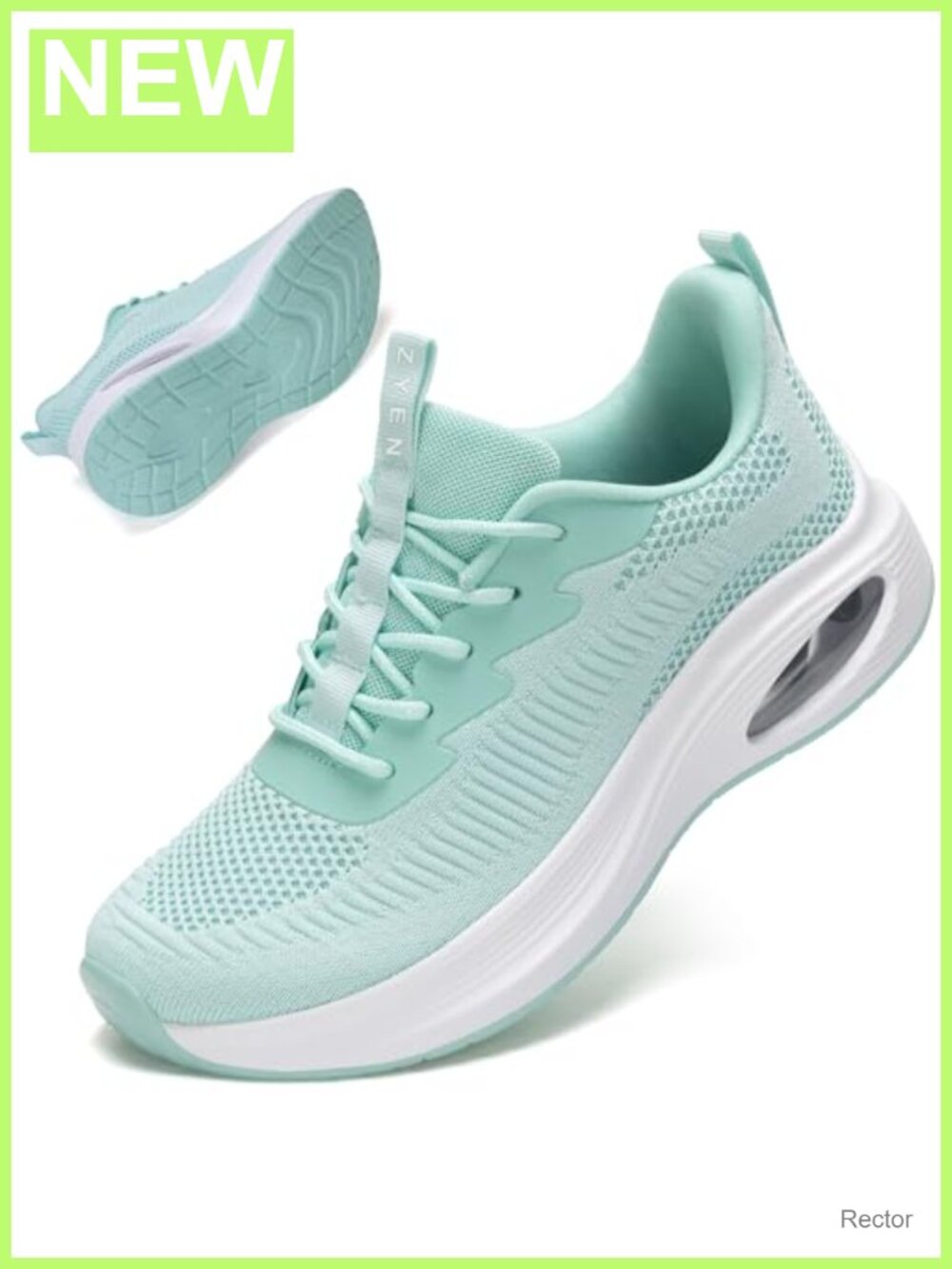 Wide Toe Box Women's Air Cushion Running Shoes Extra Wide Width Arch Support